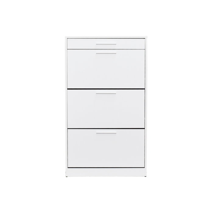 Hanah Home Zapatero Shc-431-Dd-1 Blanco y Diamante Hanah Home Zapatero Shc-431-Dd-1 Blanco y Diamante